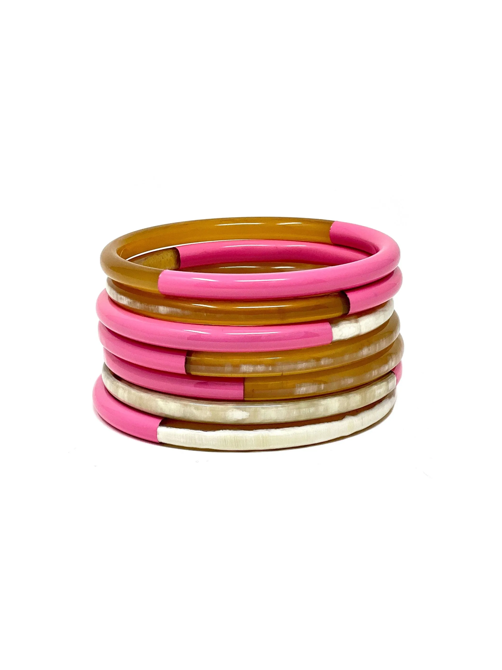 Iman bracelets pink