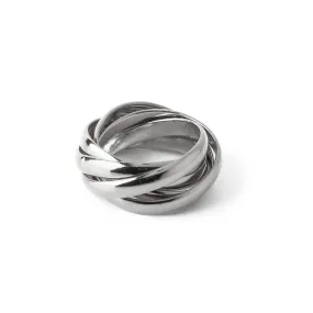 Interlocking Rings - Silver