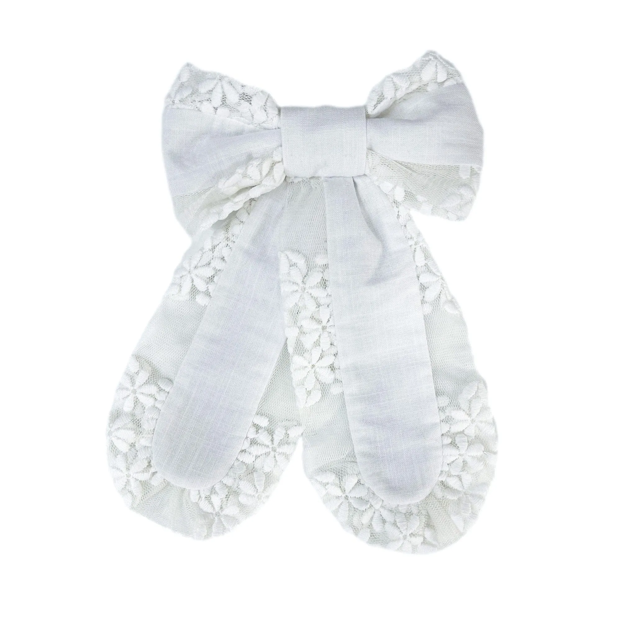 Katherine Linen Hair Bow