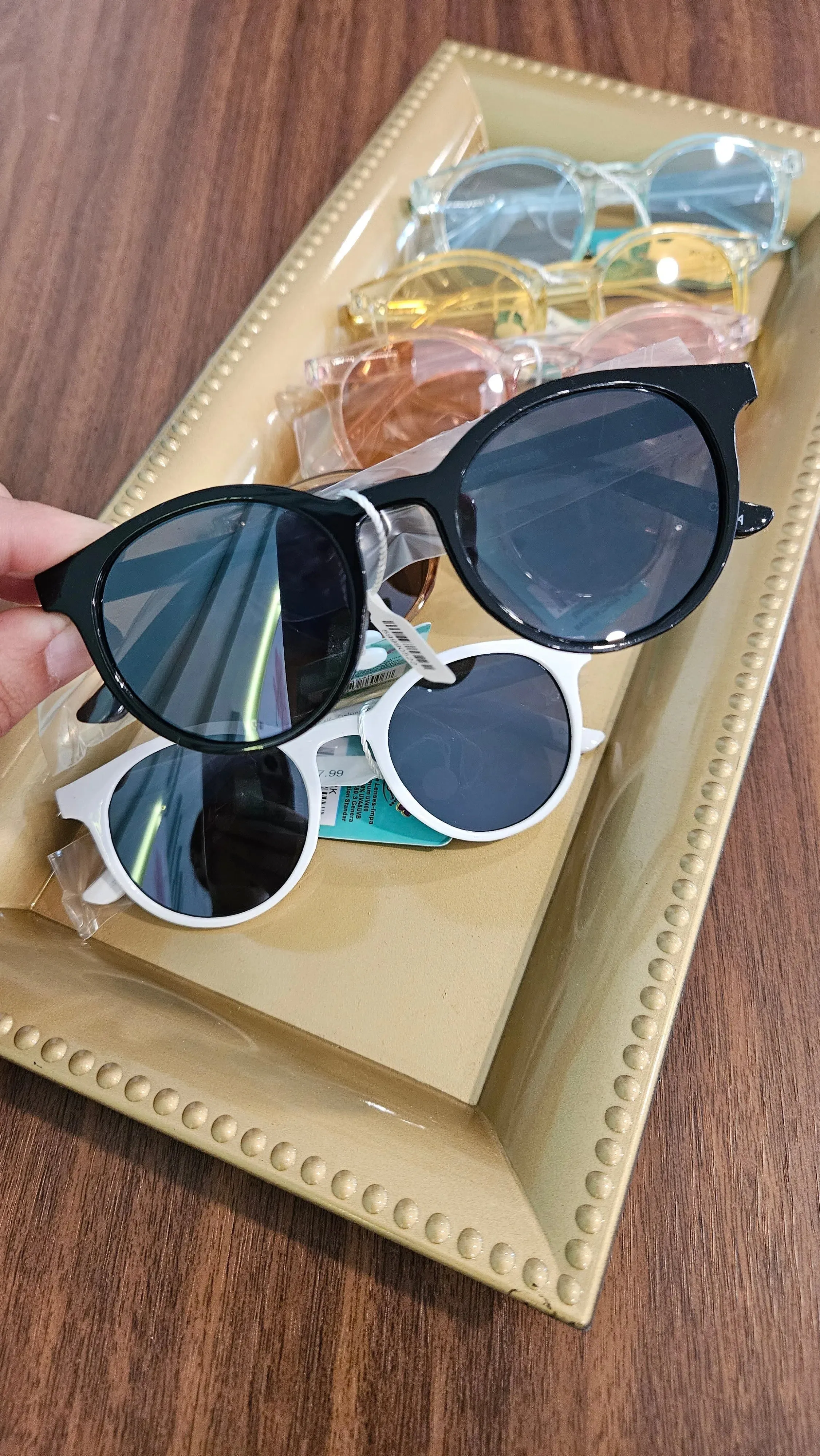 Kid's Round Tinted Sunglasses