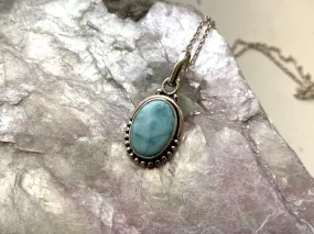 Larimar Gala Pendant