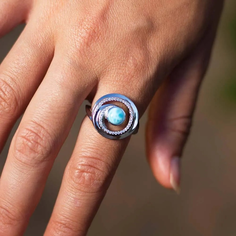 Larimar Spellbound Rings