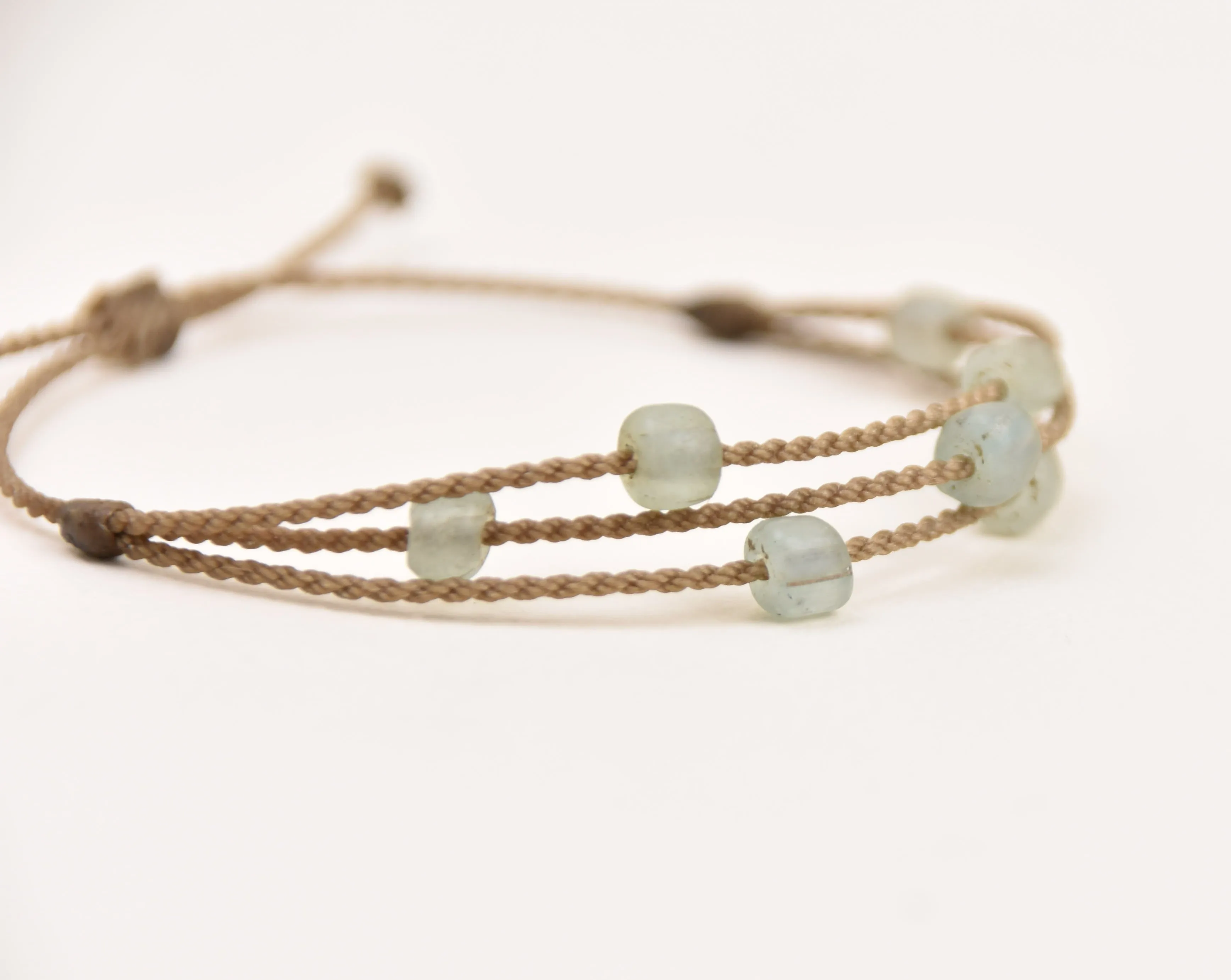 *LIMITED* Handmade Recycled Glass Bracelets