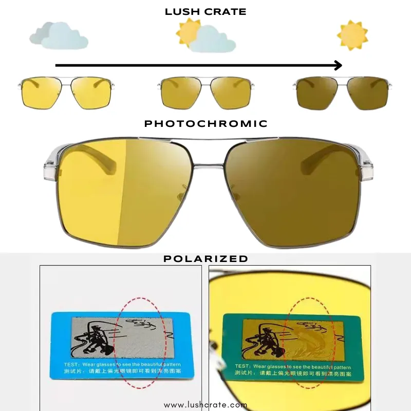 Lucid Photochromic Sunglasses