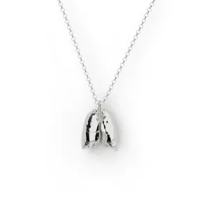 lungs necklace | silver