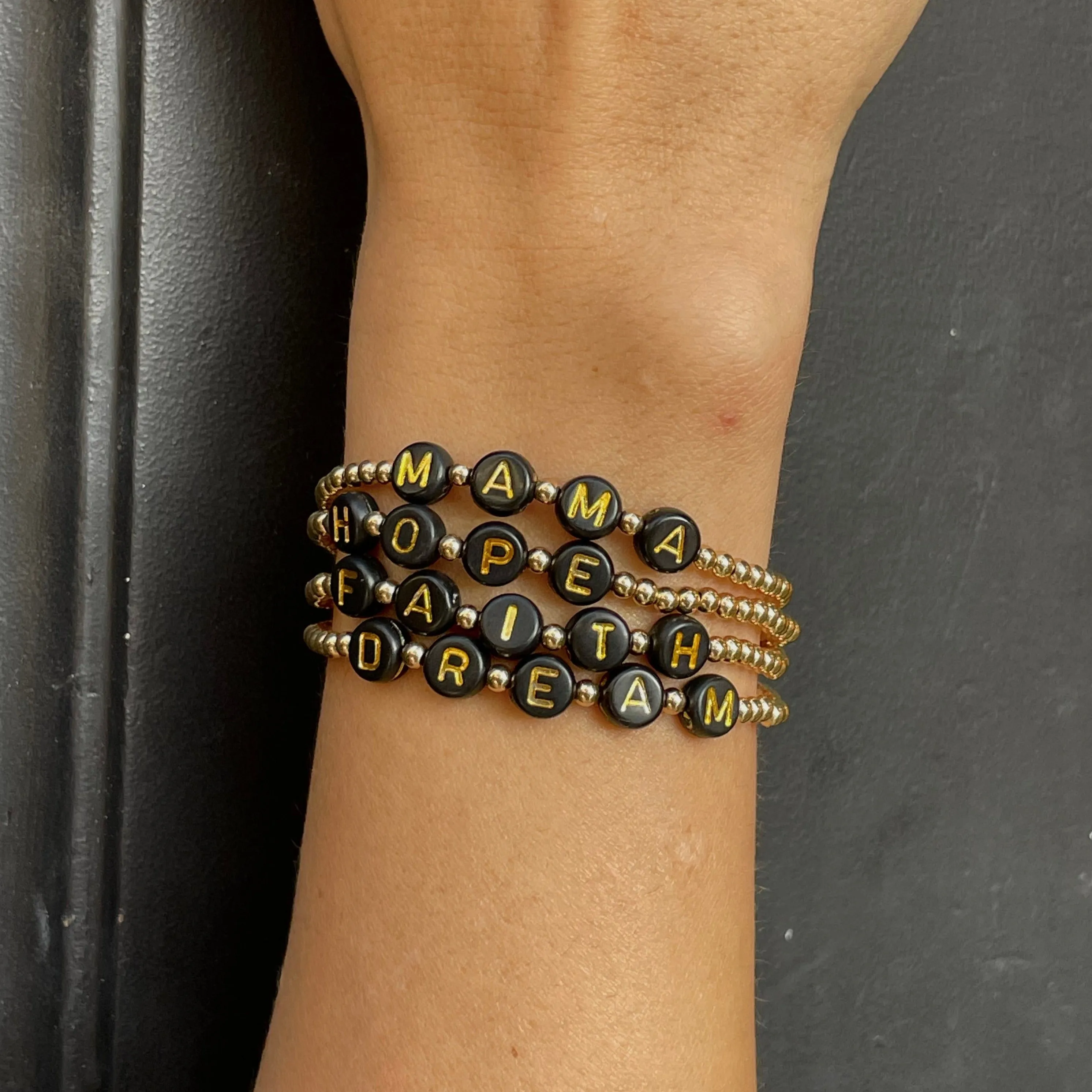 Manifest Bubble Bracelets