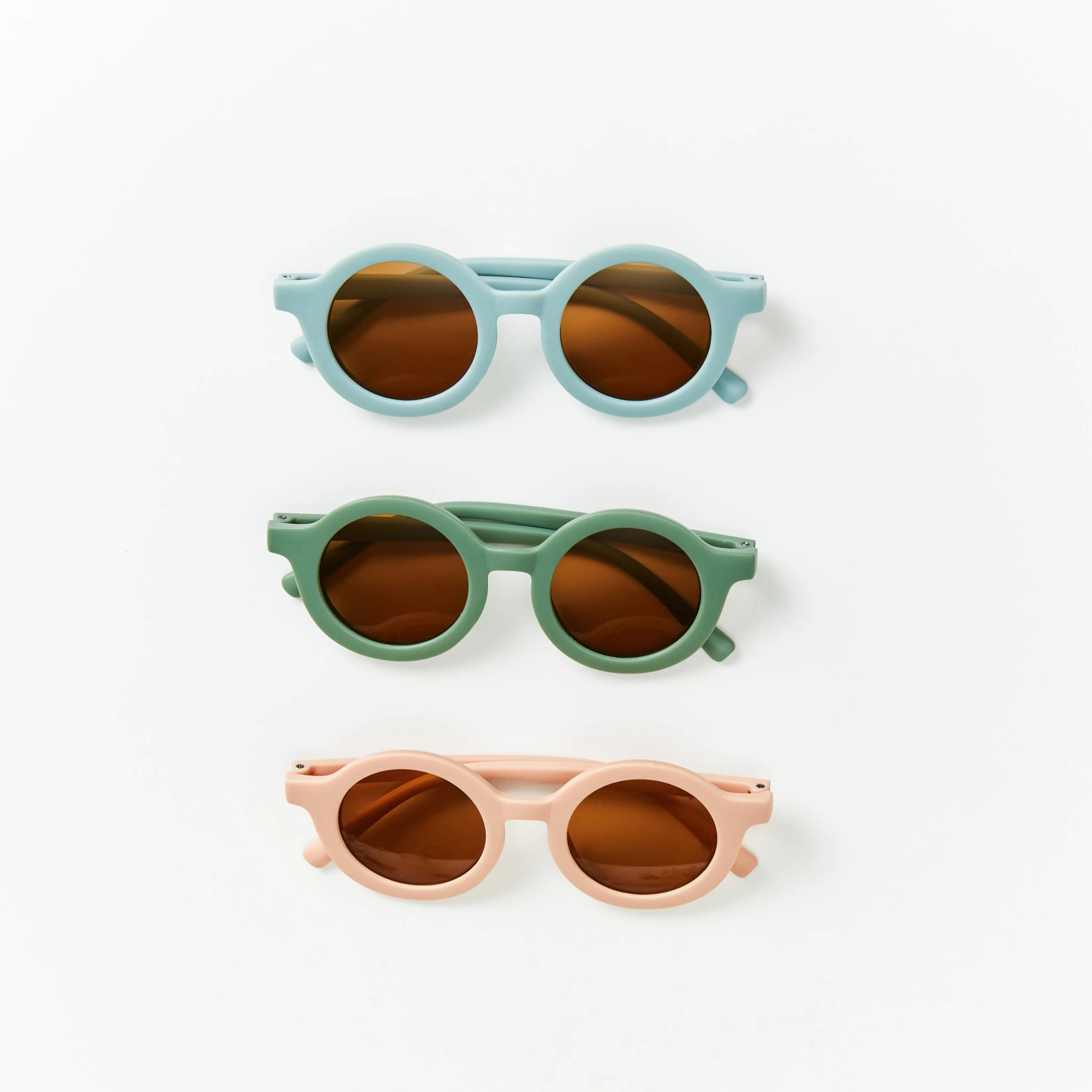 Matte Sage Ava Baby Sunglasses