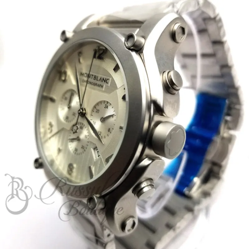 MB 3-way Chronograph bracelet Watch | Silver