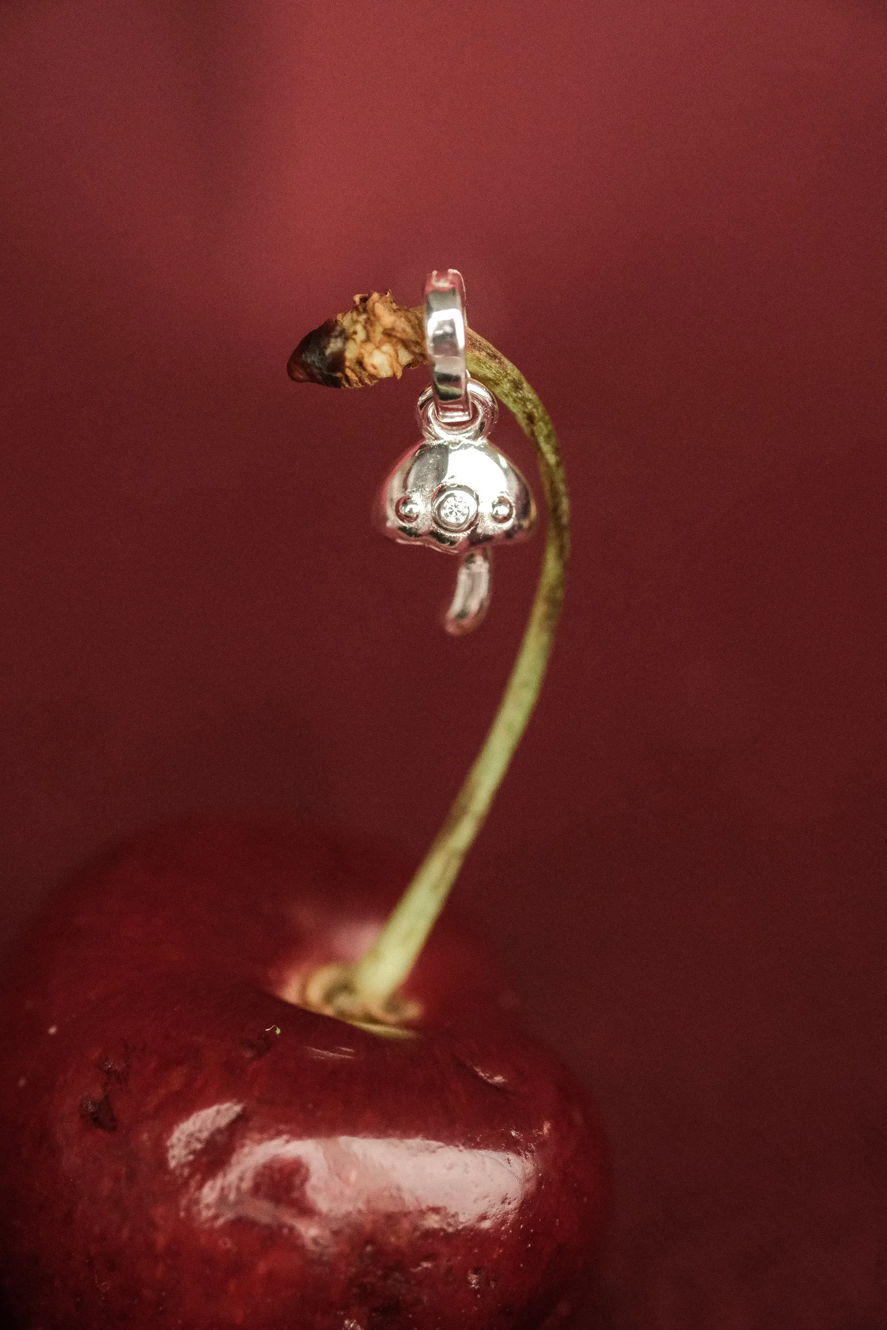 Mushroom Pendant Charm