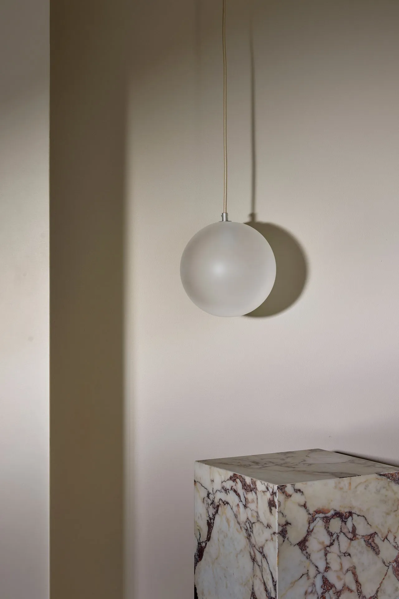 Orb Pendant Light, Large - Fabric Flex