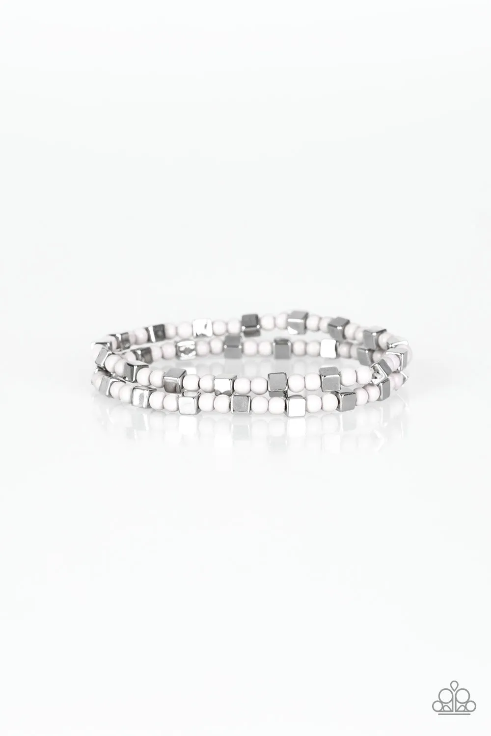 Paparazzi Trendy Tribalist Silver Bracelets