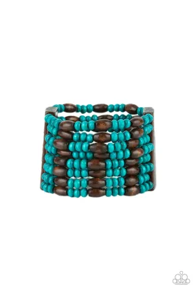 Paparazzi Tropical Nirvana - Blue Bracelets