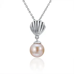 Pearl Seashell Pendant