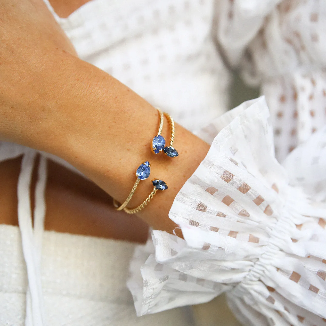 Petite Drop Bracelet / Lapis