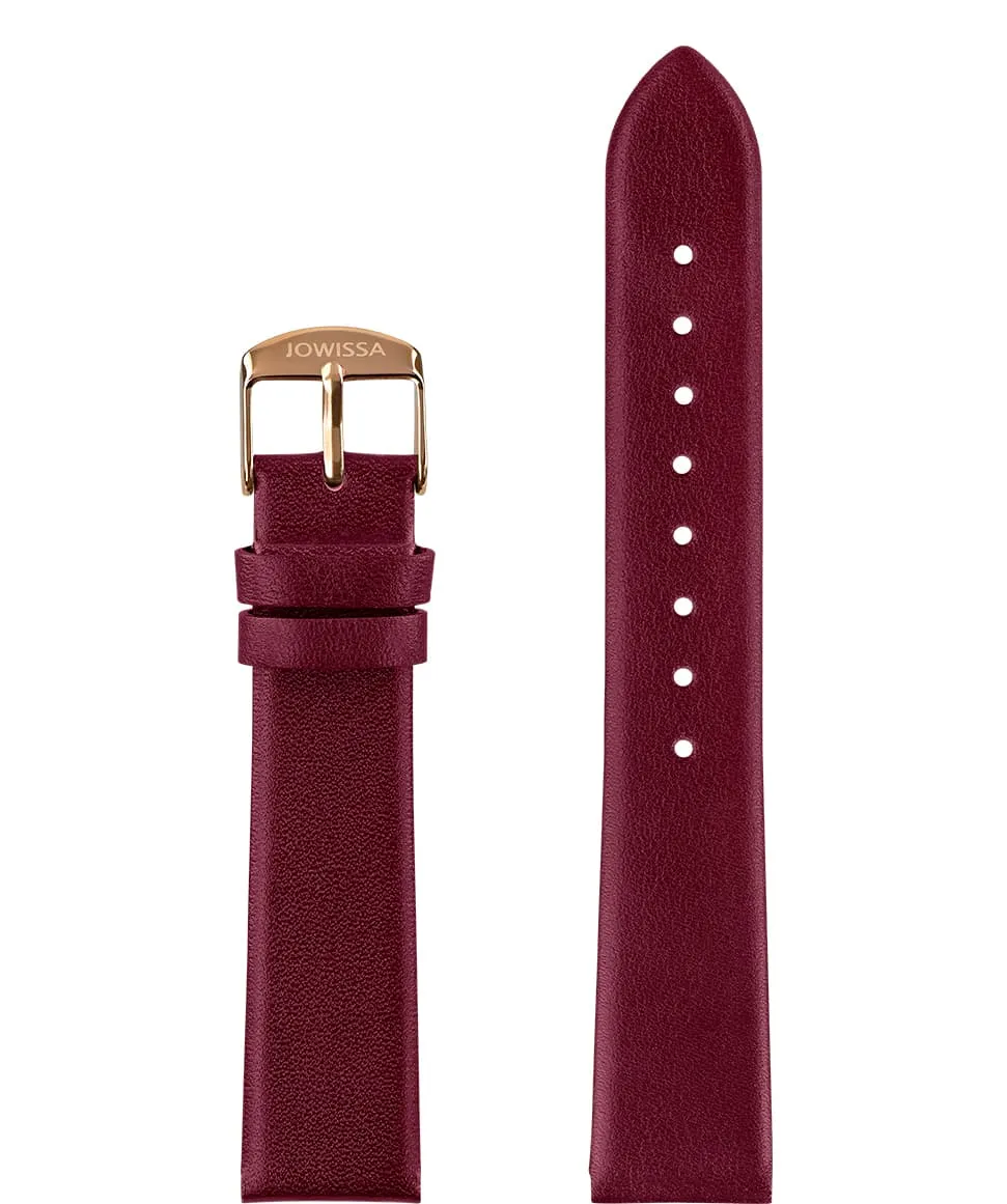 Plain Mat Leather Watch Strap E3.1459.L