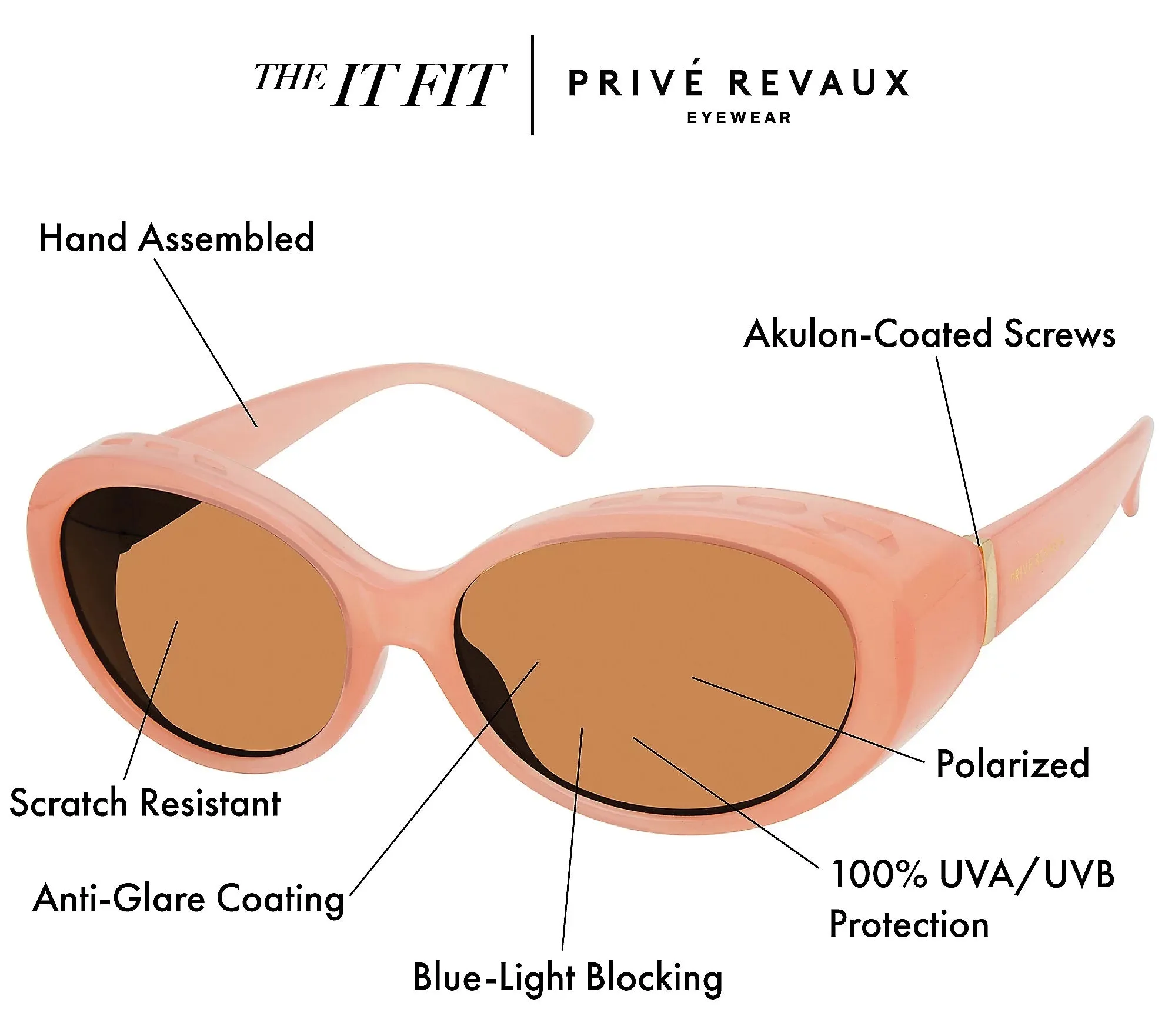 Prive Revaux The IT Fit Polarized Sunglasses