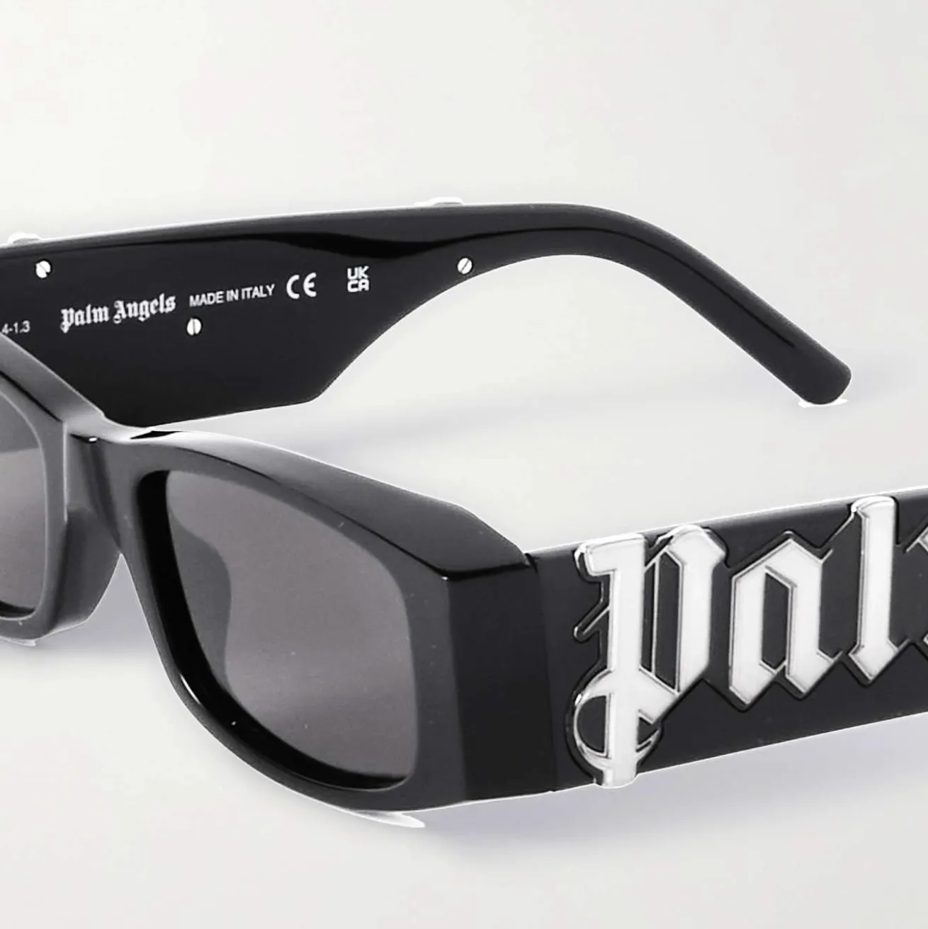 RECTANGULAR-FRAME ACETATE SUNGLASSES