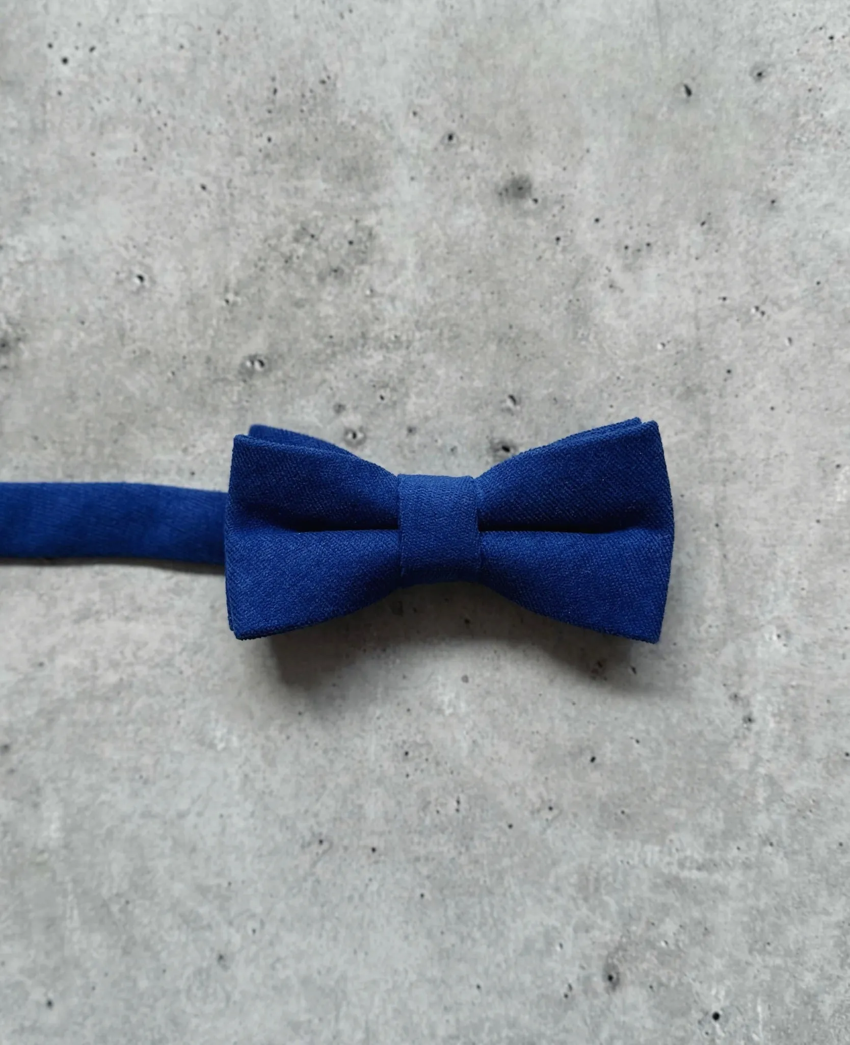 Royal Blue Cotton Bow Tie