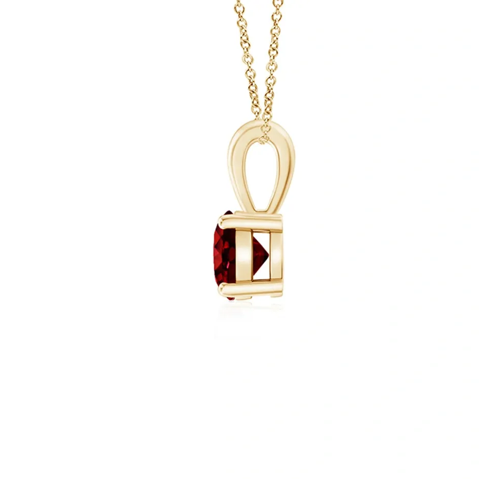 Ruby Solitaire Pendant