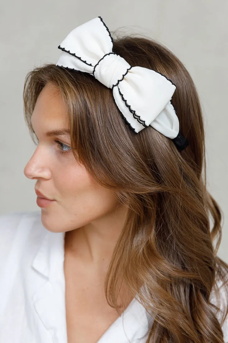 SIDE BOW DETAILED HAIRBAND