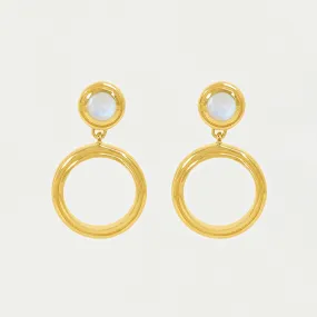 Signet Drop Earrings