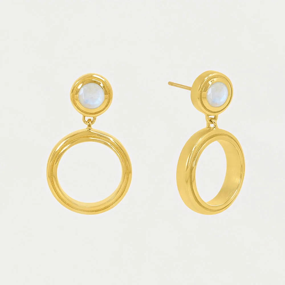 Signet Drop Earrings