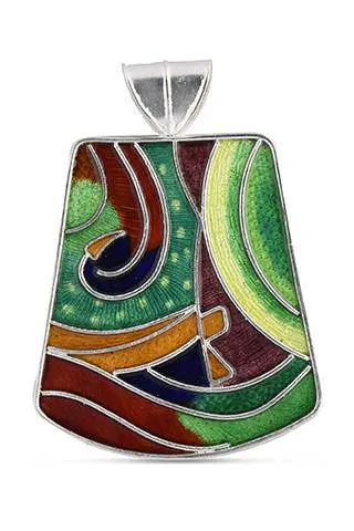 Silver - Rainforest Pendant