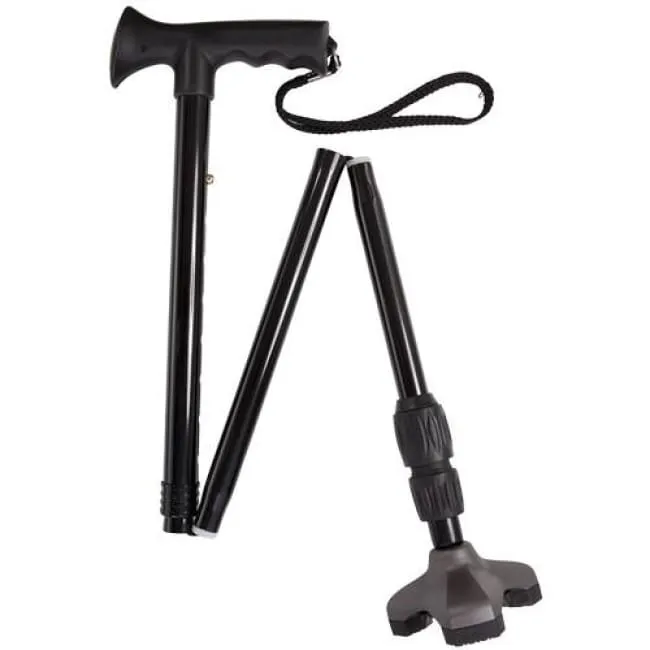 Soft Step Folding Adjustable Standing Cane