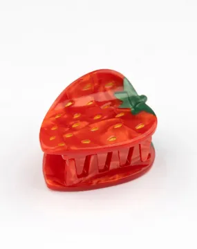 STRAWBERRY MINI HAIR CLAW