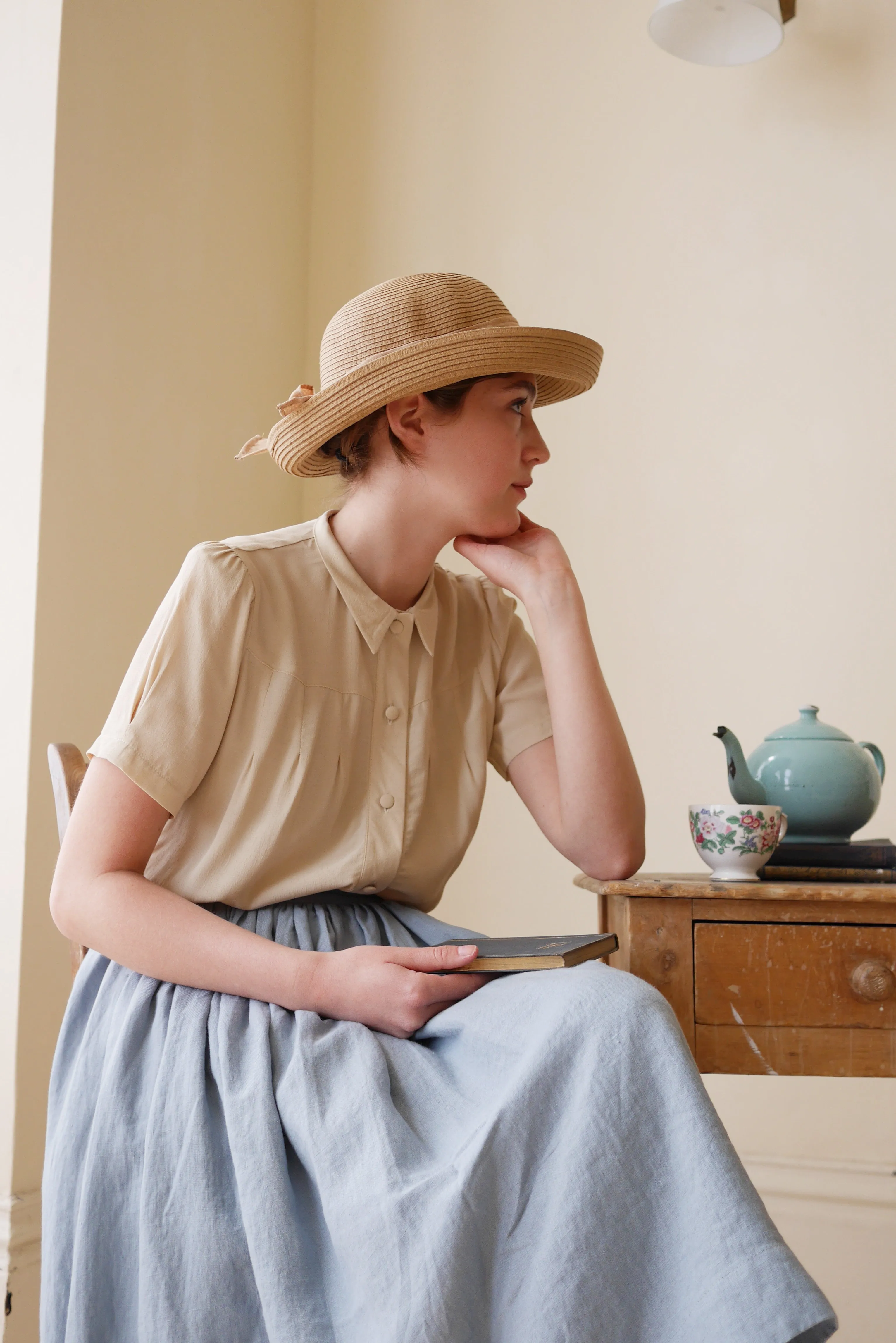 Sun Hat with Bow