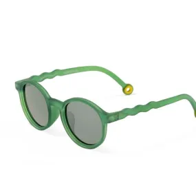 Sunglasses - Olive Green Oval