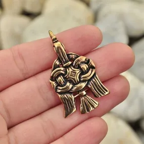 Swedish Raven Pendant