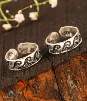 The Khyati Silver Toe-Rings