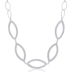 THEA SILVER NECKLACE FILIGREE