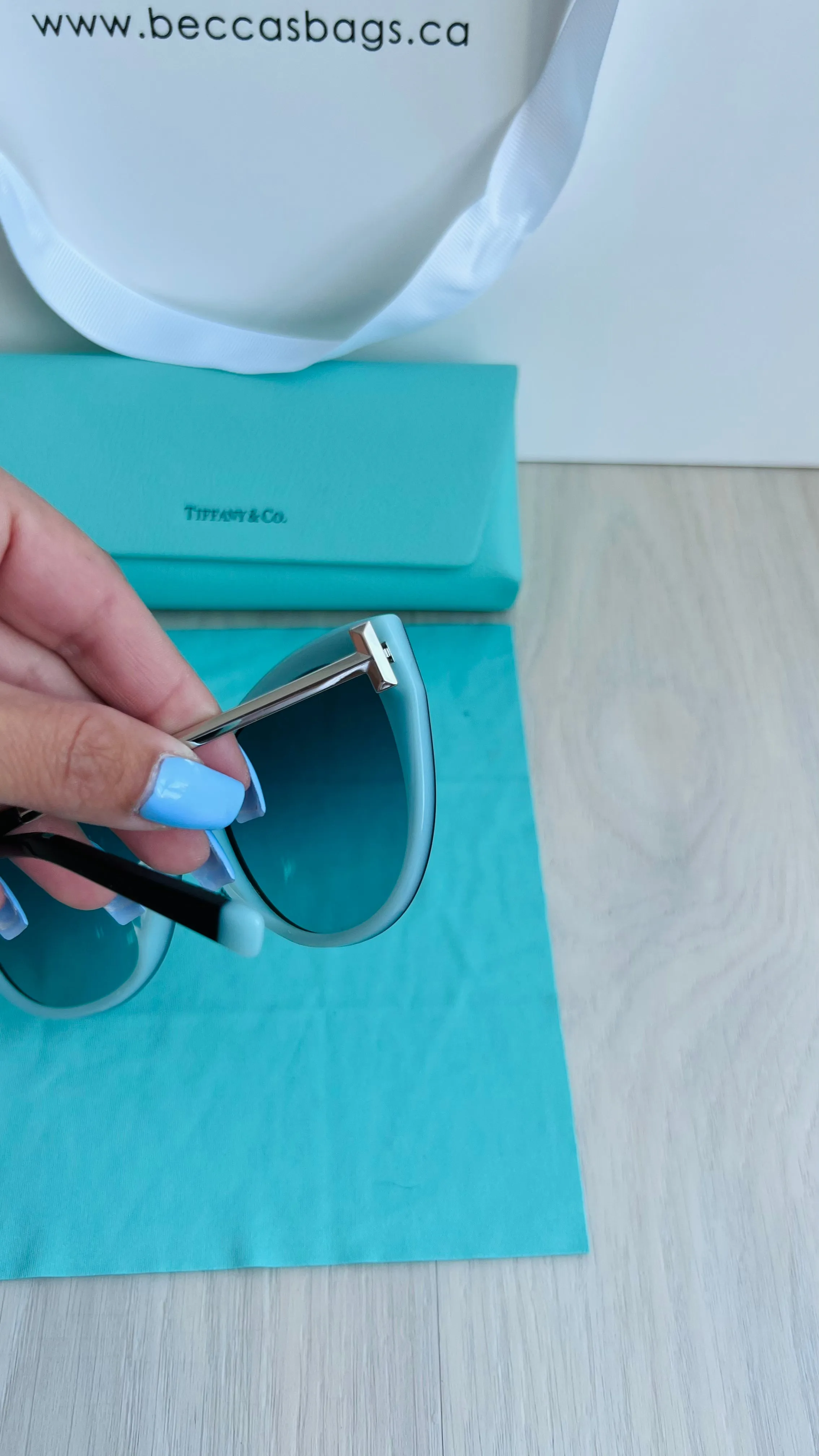 Tiffany & Co. Cat Eye Sunglasses