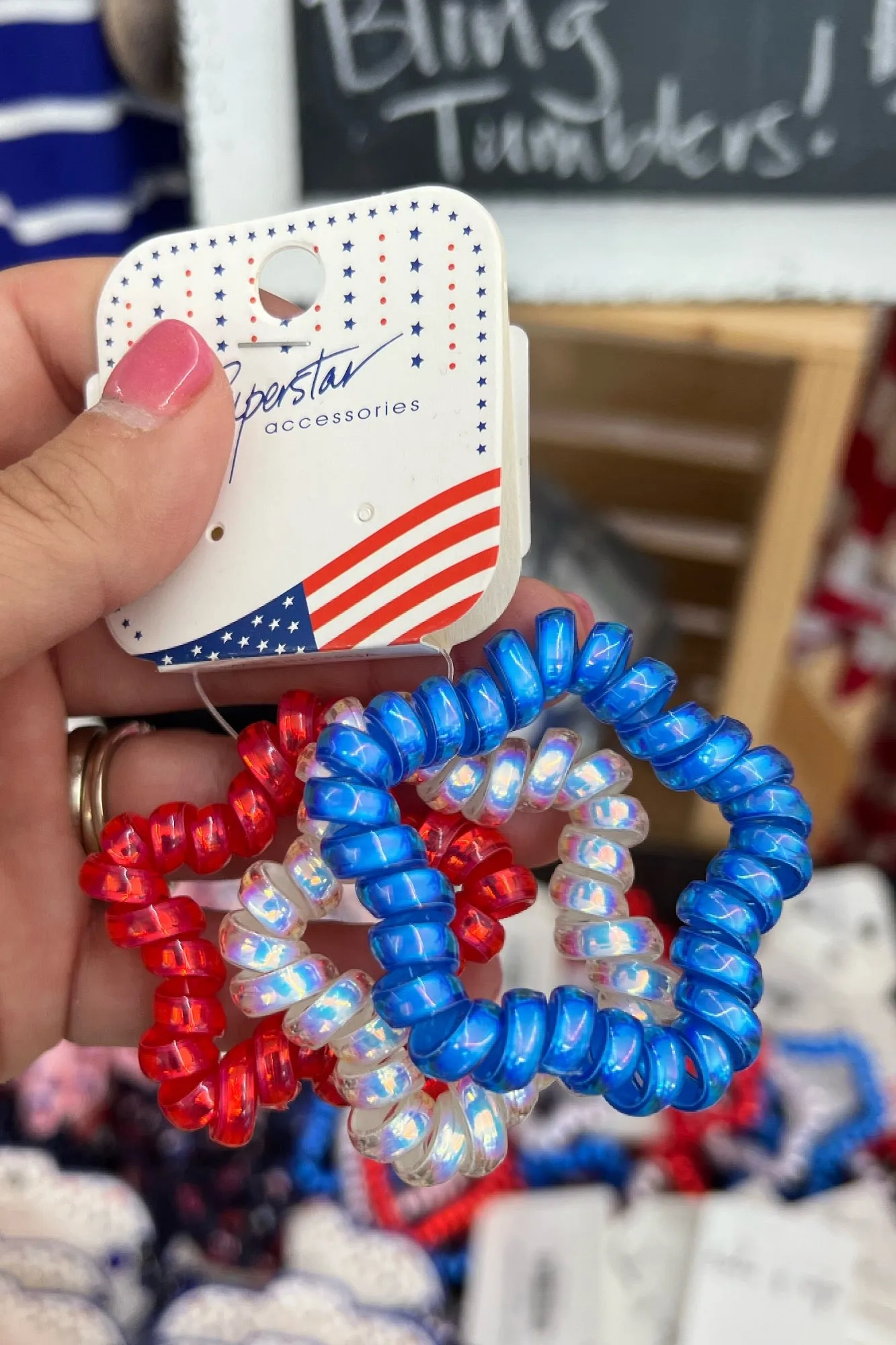 USA Cord Hair Ties