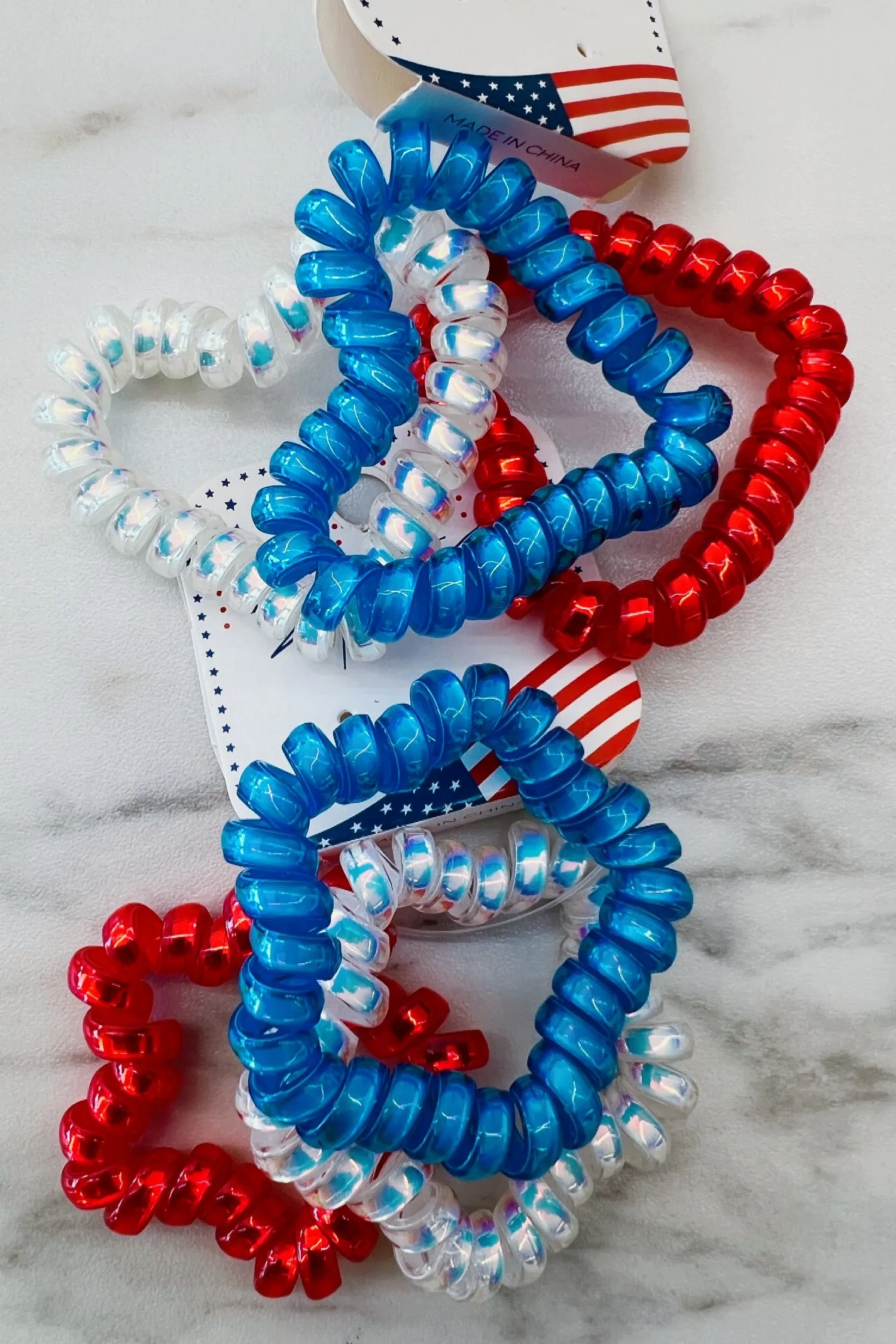 USA Cord Hair Ties