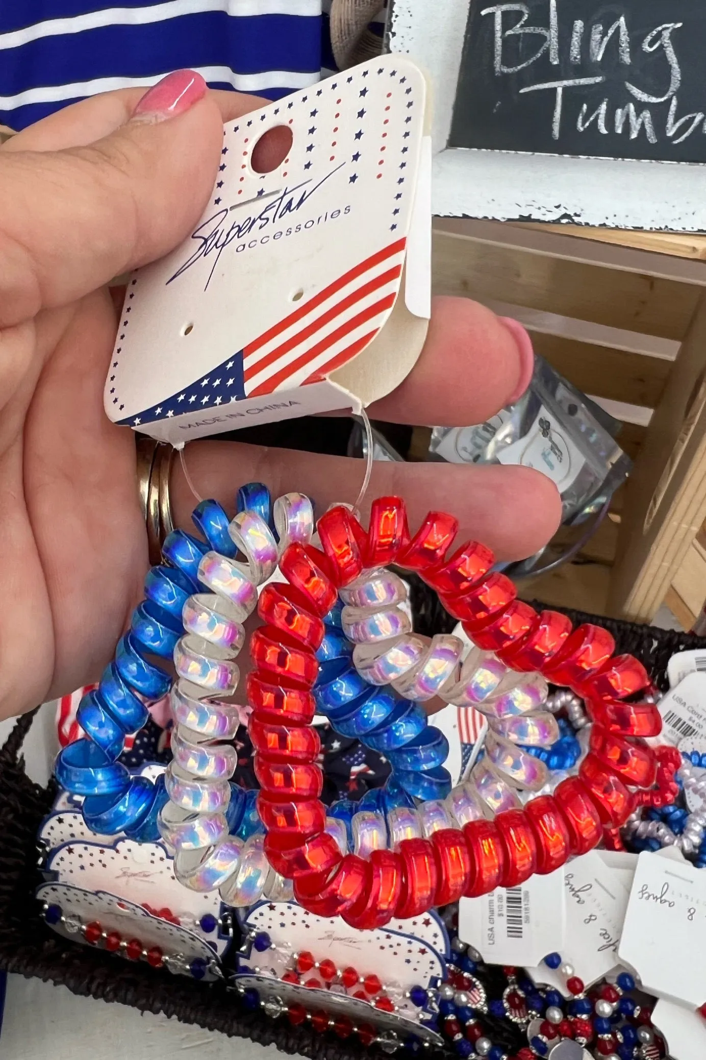 USA Cord Hair Ties