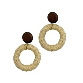 Woven Drop Earrings